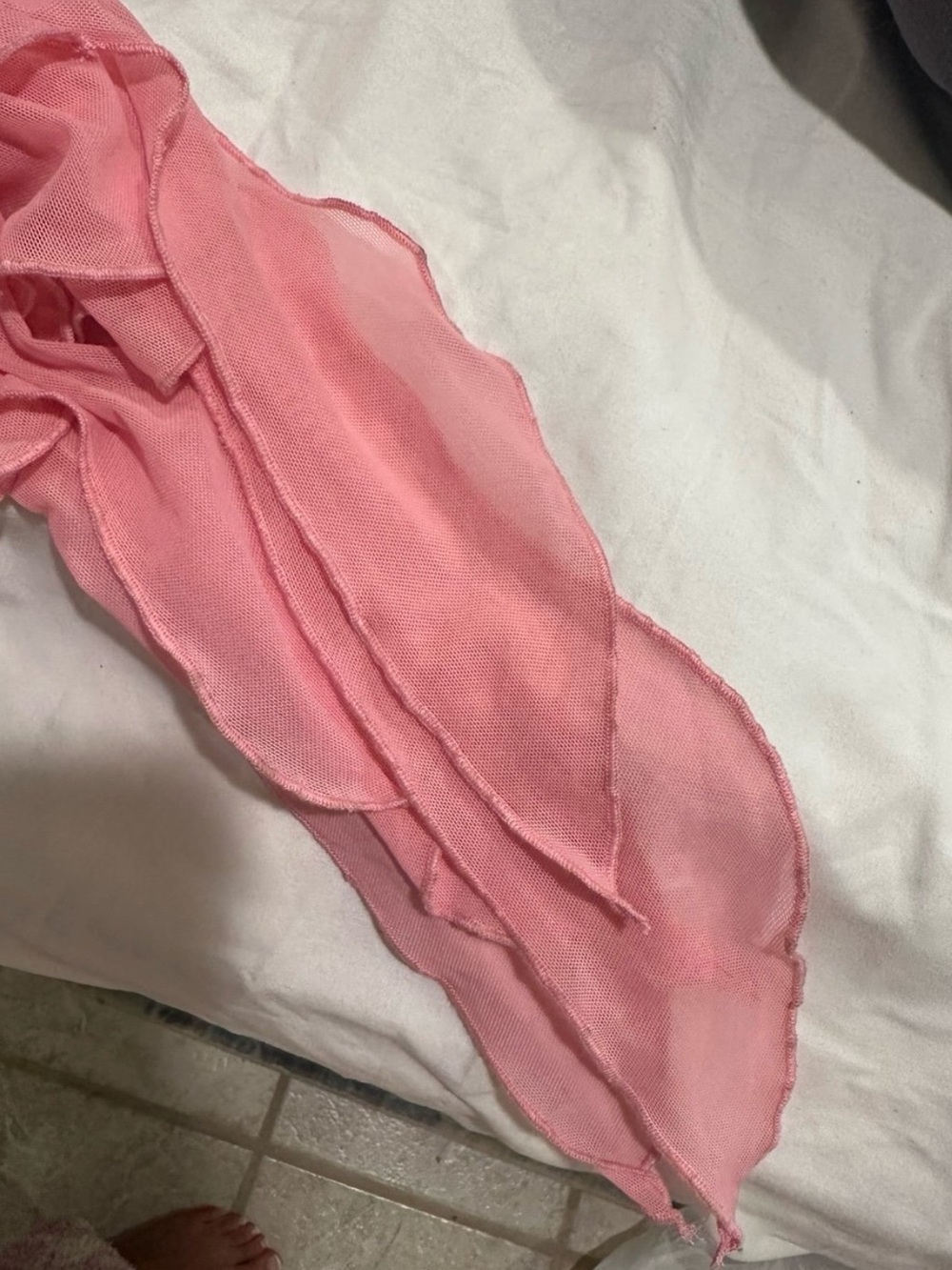 Lovers + Friends Pink Ruched High-Low Maxi Dress - Picture 6 of 6